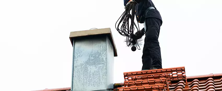 Chimney Brush Cleaning in League City, Texas
