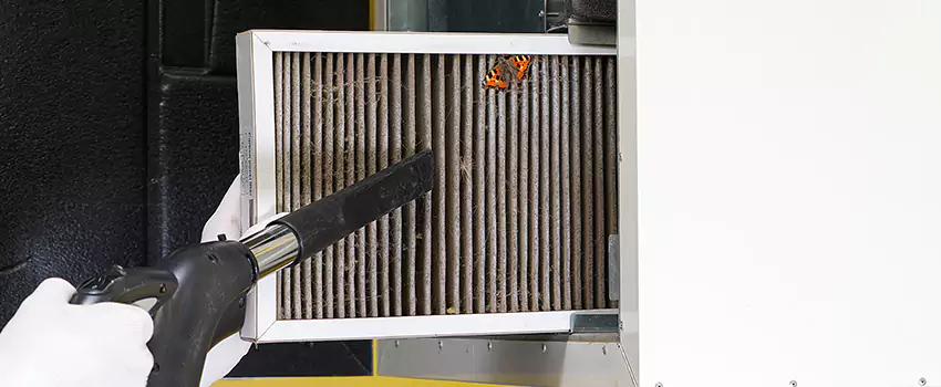 Clogged Air Duct Cleaning Process in League City, TX