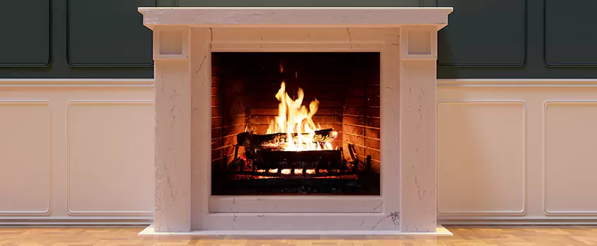 Decorative Electric Fireplace Installation in League City, Texas
