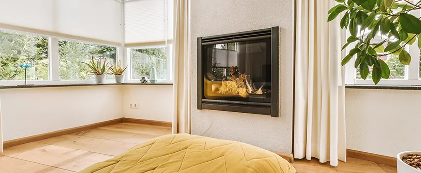 Residential Fireplace Ceramic Glass Installation in League City, TX