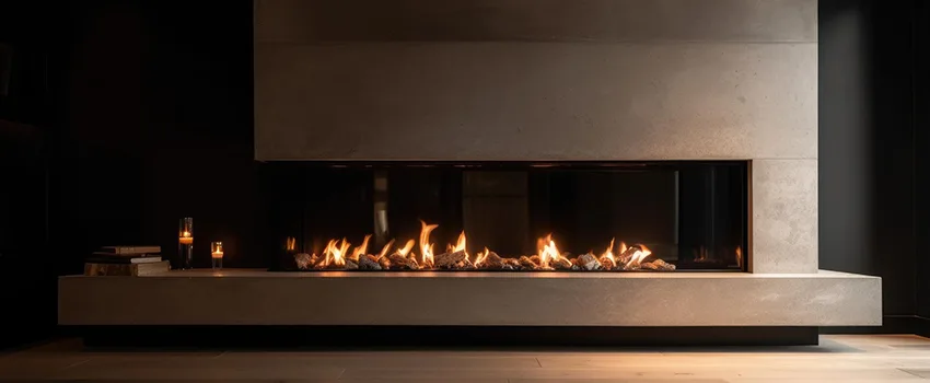 Gas Fireplace Ember Bed Design Services in League City, Texas