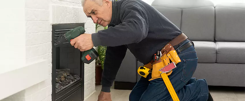 New Indoor Fireplace Installation in League City, Texas