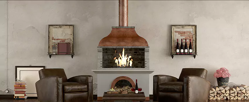 Thelin Hearth Products Providence Pellet Insert Fireplace Installation in League City, TX