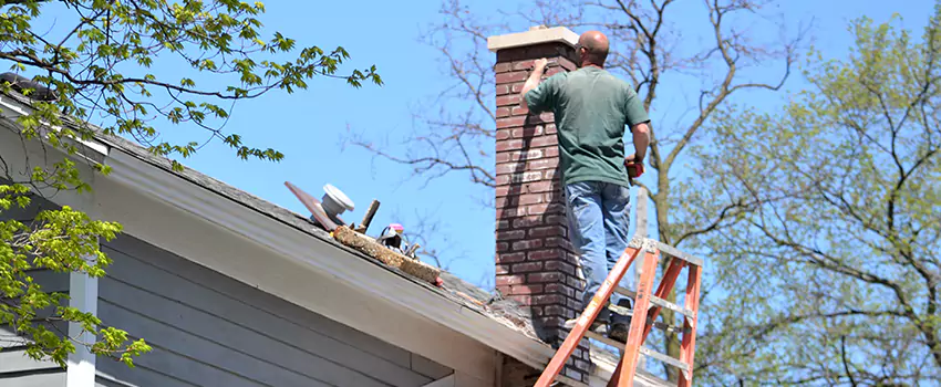 Vinyl and PVC Chimney Flashing Installation in League City, TX