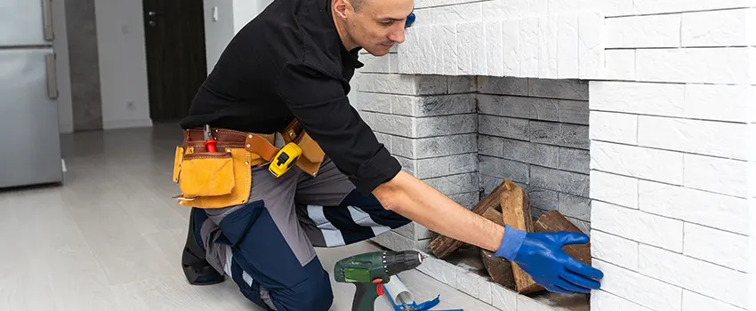 Fireplace Damaged Damper Frame Repair Services in League City, Texas