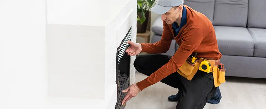 Cost of Fireplace Door Installation Service in League City, Texas