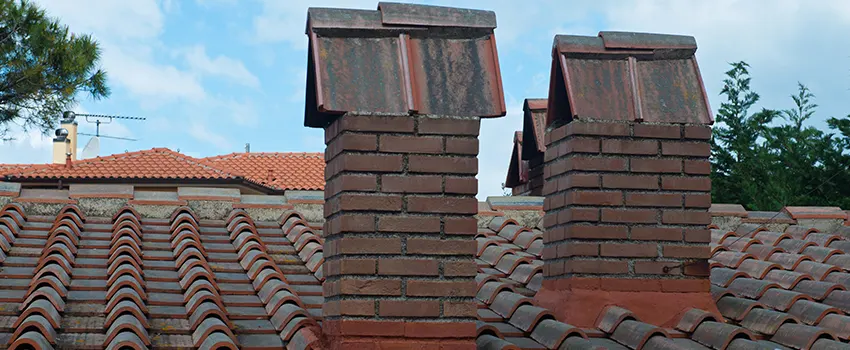 Chimney Maintenance for Cracked Tiles in League City, Texas