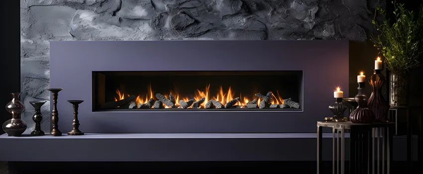 Ember Bed for Ventless Gas Fireplace in League City, TX