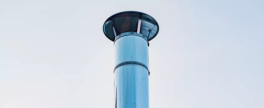 Insulated Metal Chimney Installation in League City, TX