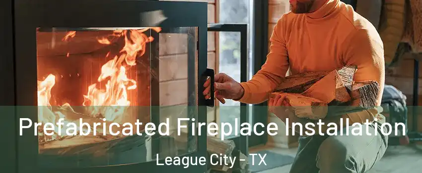  Prefabricated Fireplace Installation League City - TX